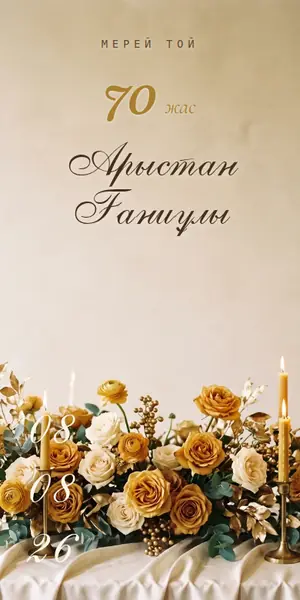 Мерейтой шақыру үлгісі — «Алтын мерей»
